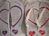 chinelos personalizados Dia das maes